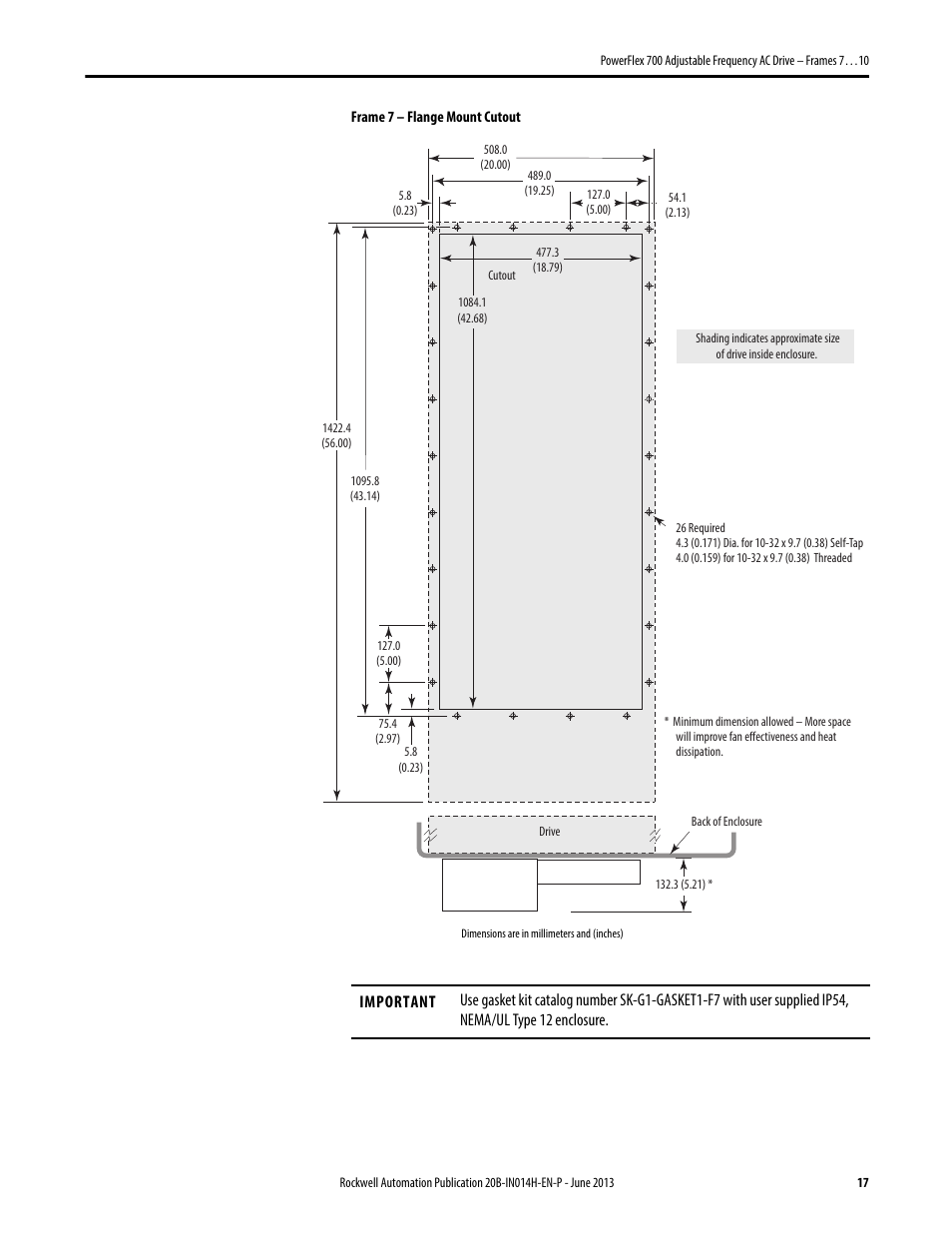 Rockwell Automation 20D PowerFlex 700 Installation Instructions - Frames 7…10 User Manual | Page 17 / 76