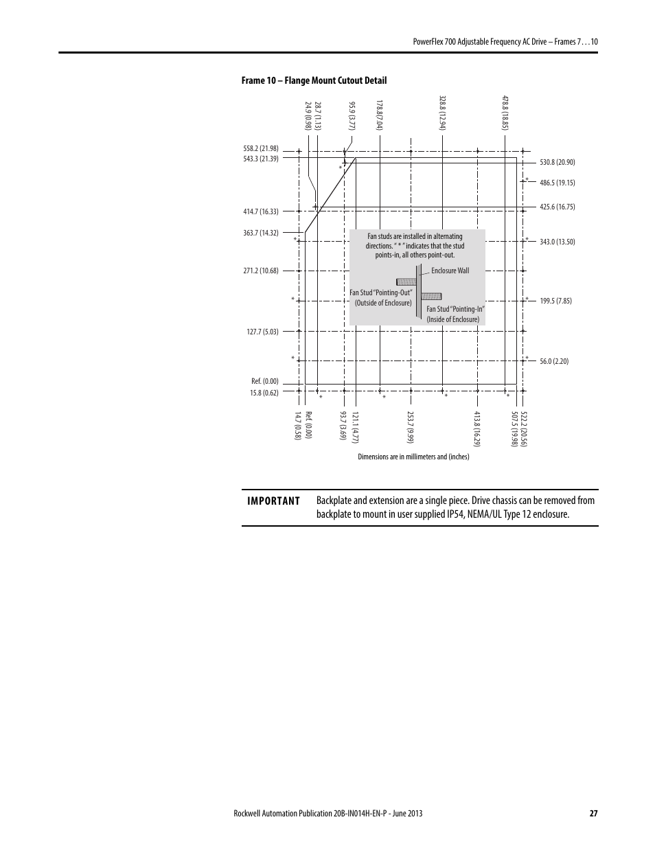 Rockwell Automation 20D PowerFlex 700 Installation Instructions - Frames 7…10 User Manual | Page 27 / 76