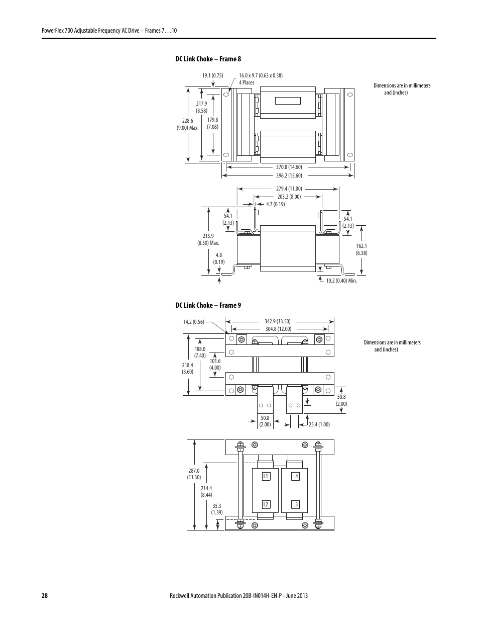 Rockwell Automation 20D PowerFlex 700 Installation Instructions - Frames 7…10 User Manual | Page 28 / 76