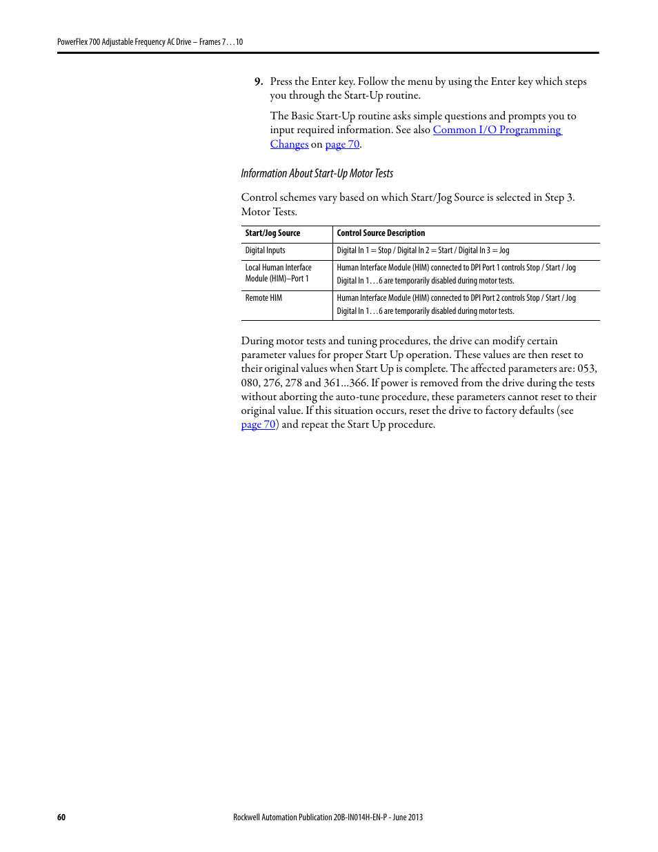 Rockwell Automation 20D PowerFlex 700 Installation Instructions - Frames 7…10 User Manual | Page 60 / 76