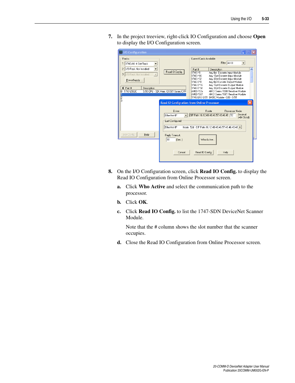 Rockwell Automation 20-COMM-D DeviceNet Adapter Series B FRN 2.xxx User Manual | Page 117 / 246