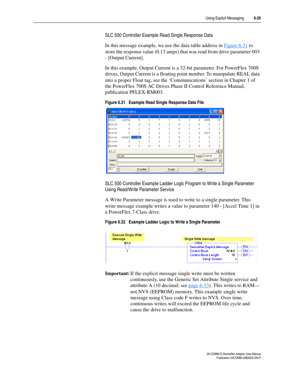 Rockwell Automation 20-COMM-D DeviceNet Adapter Series B FRN 2.xxx User Manual | Page 157 / 246