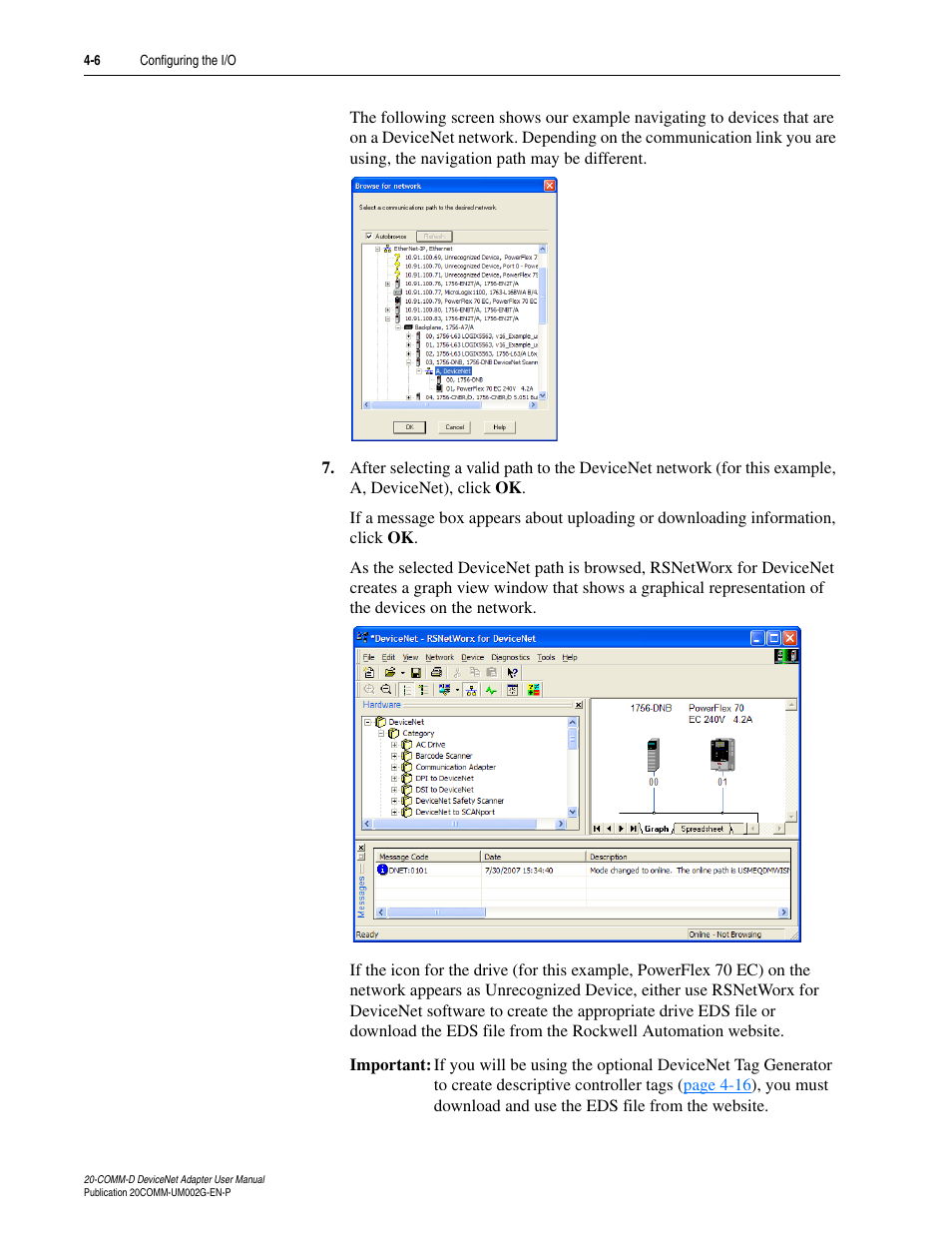 Rockwell Automation 20-COMM-D DeviceNet Adapter Series B FRN 2.xxx User Manual | Page 48 / 246