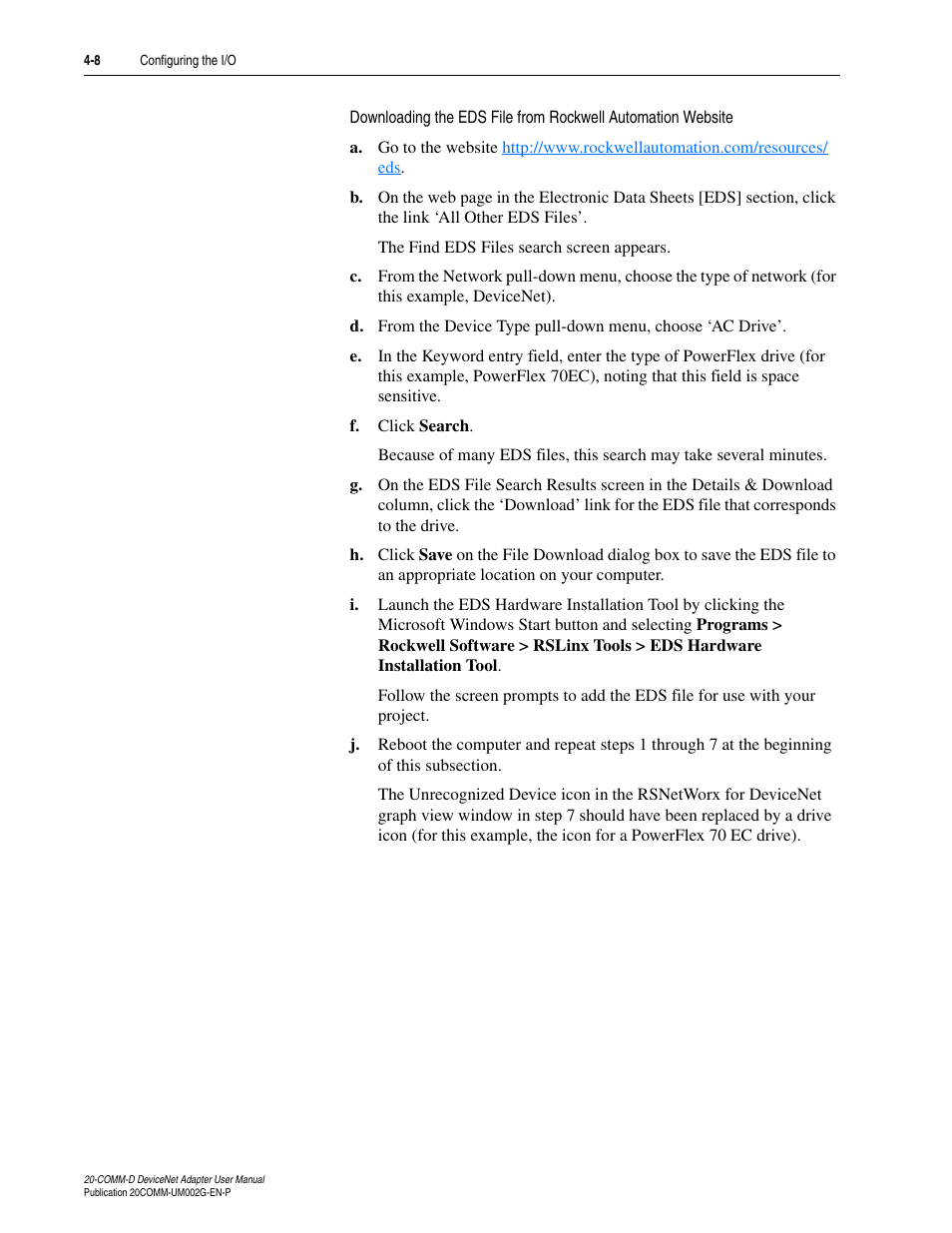 Rockwell Automation 20-COMM-D DeviceNet Adapter Series B FRN 2.xxx User Manual | Page 50 / 246