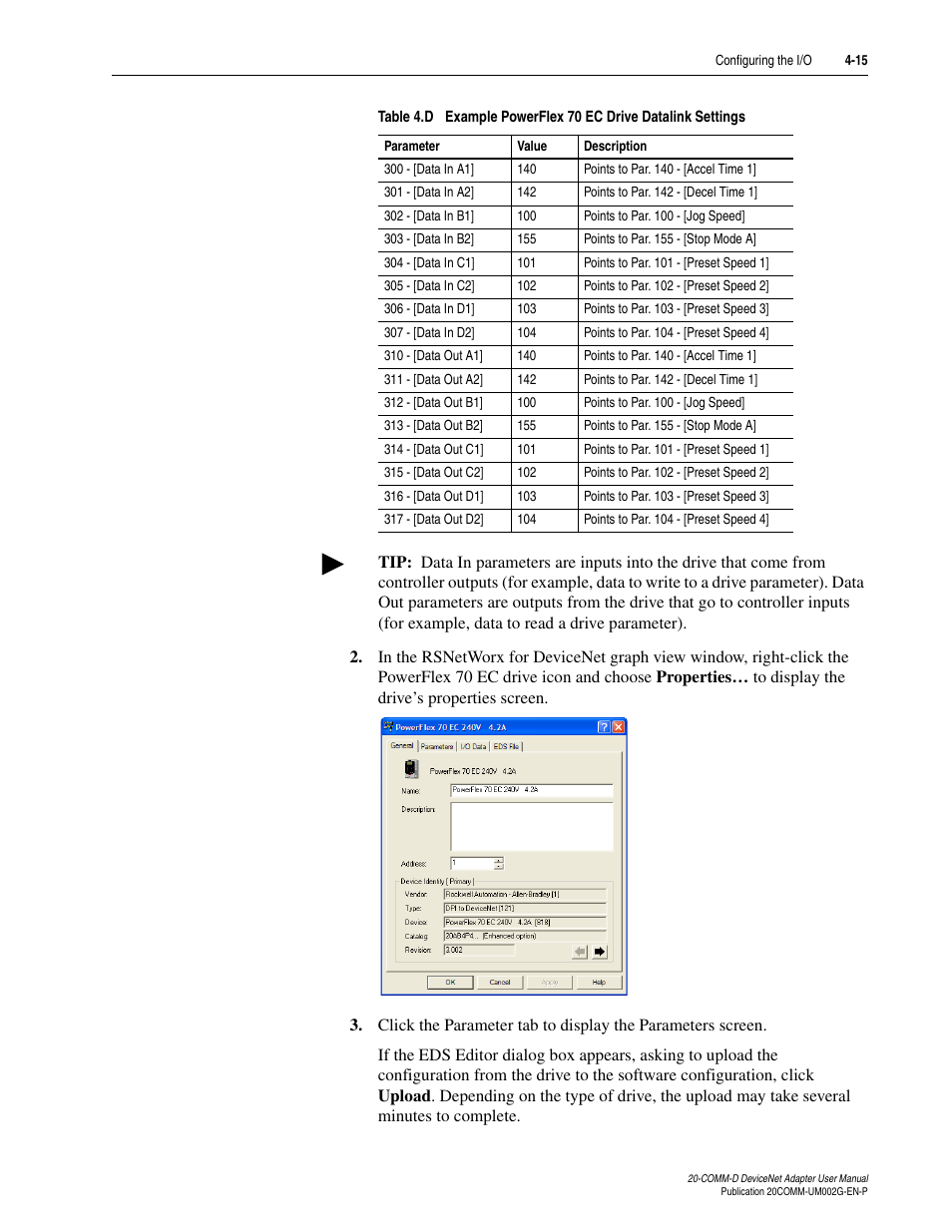 Rockwell Automation 20-COMM-D DeviceNet Adapter Series B FRN 2.xxx User Manual | Page 57 / 246