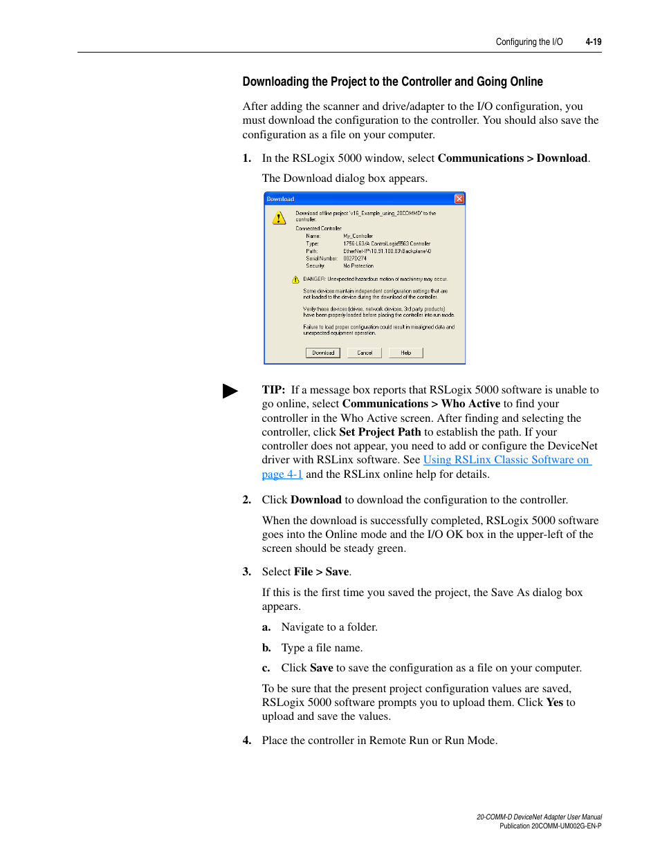 Rockwell Automation 20-COMM-D DeviceNet Adapter Series B FRN 2.xxx User Manual | Page 61 / 246