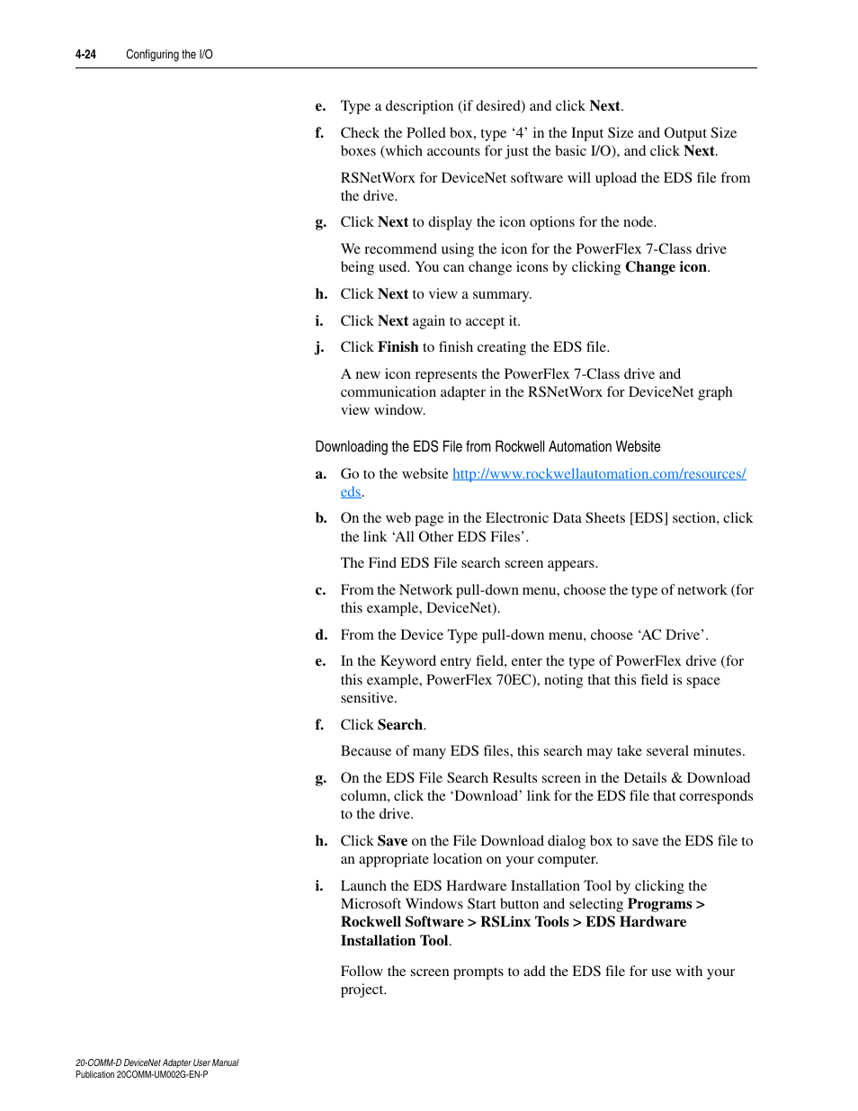 Rockwell Automation 20-COMM-D DeviceNet Adapter Series B FRN 2.xxx User Manual | Page 66 / 246