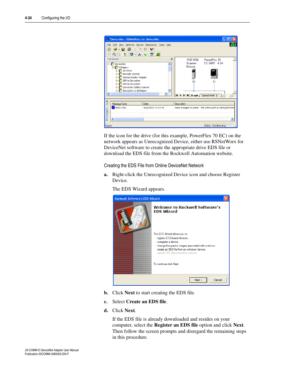 Rockwell Automation 20-COMM-D DeviceNet Adapter Series B FRN 2.xxx User Manual | Page 76 / 246