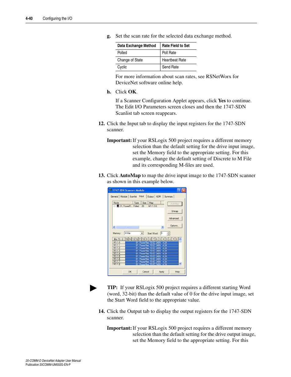 Rockwell Automation 20-COMM-D DeviceNet Adapter Series B FRN 2.xxx User Manual | Page 82 / 246