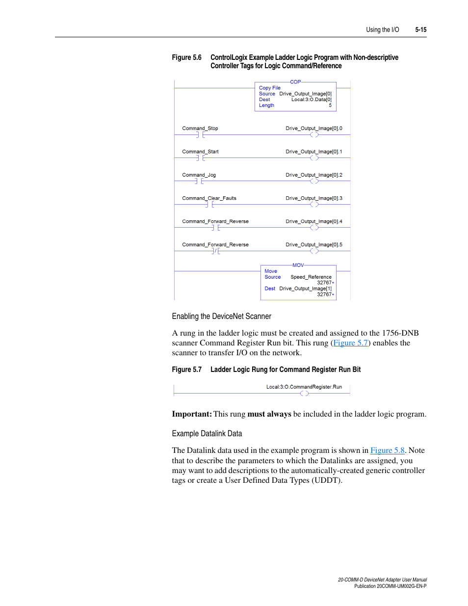 Rockwell Automation 20-COMM-D DeviceNet Adapter Series B FRN 2.xxx User Manual | Page 99 / 246