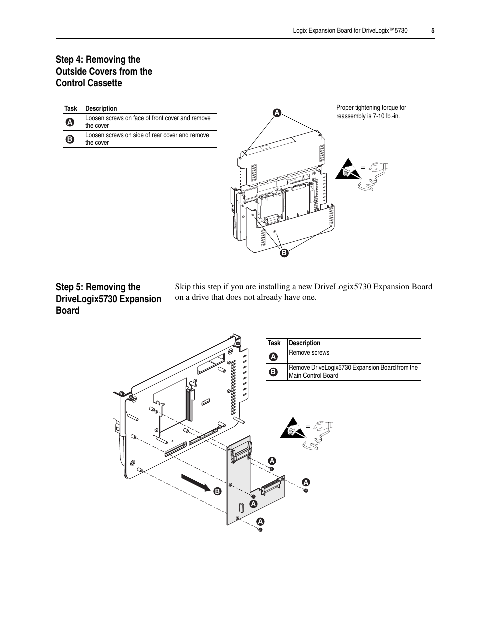 Rockwell Automation 20D-DL2-LEBO DriveLogix5730 Logix Expansion Board User Manual | Page 5 / 8