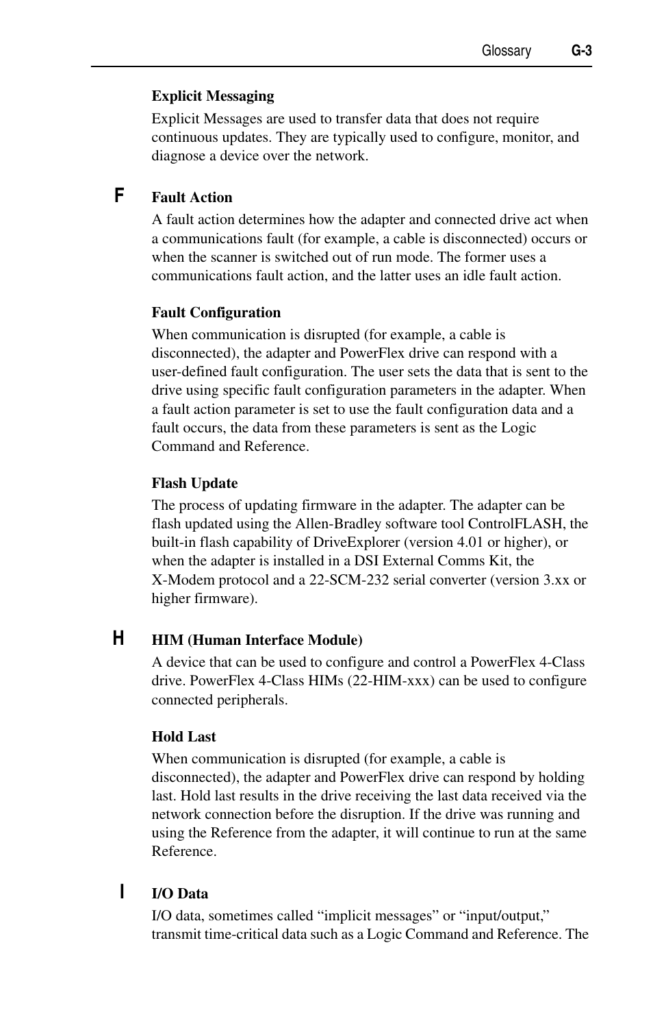 Rockwell Automation 22-COMM-C ControlNet Adapter User Manual | Page 153 / 164