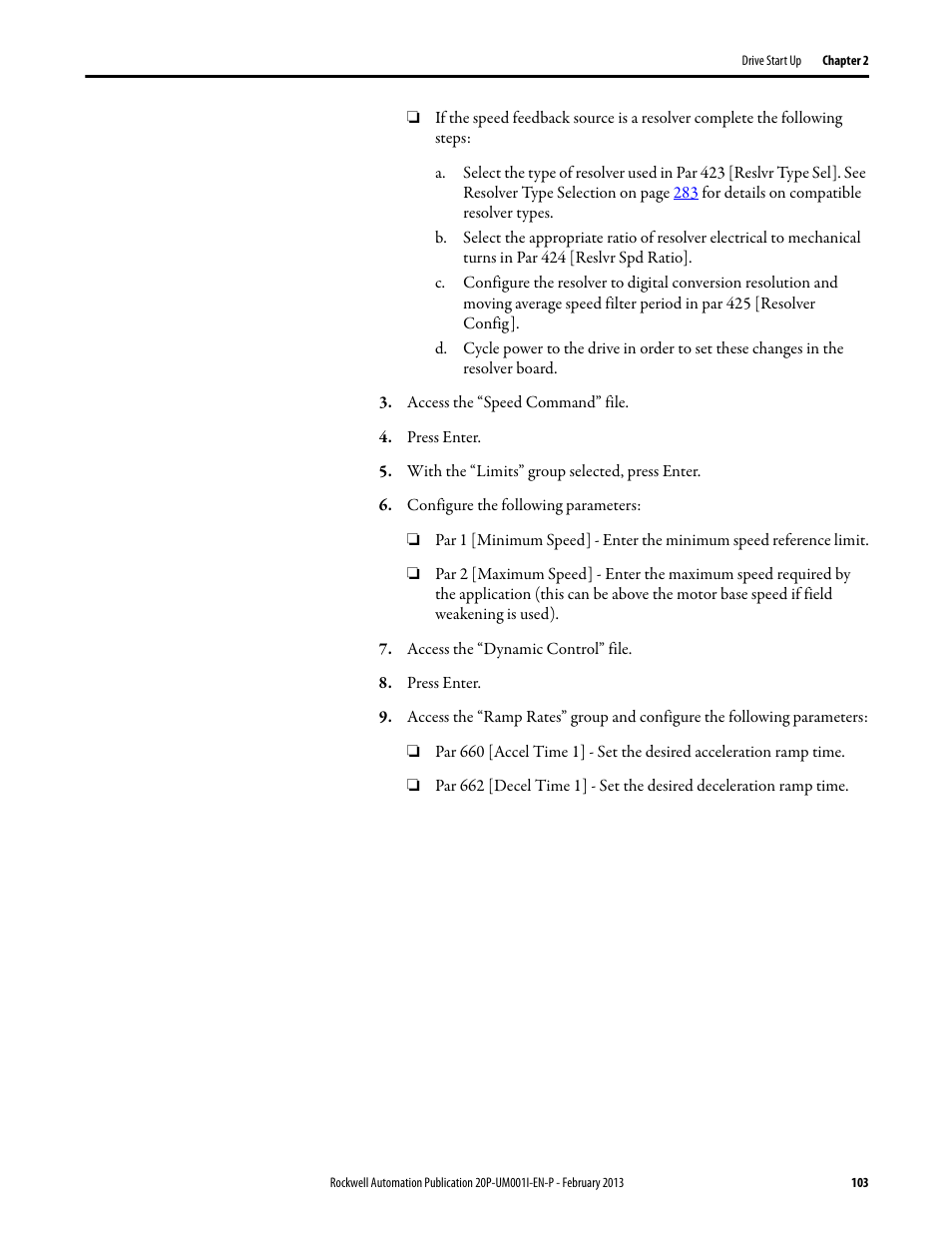 Rockwell Automation 20P PowerFlex Digital DC Drive User Manual | Page 103 / 376