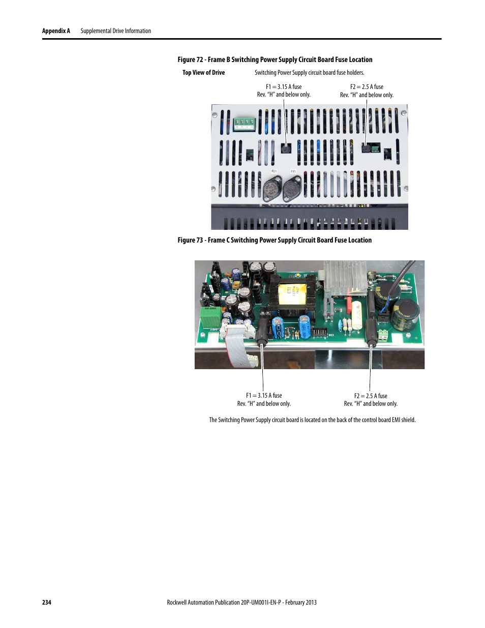 Rockwell Automation 20P PowerFlex Digital DC Drive User Manual | Page 234 / 376