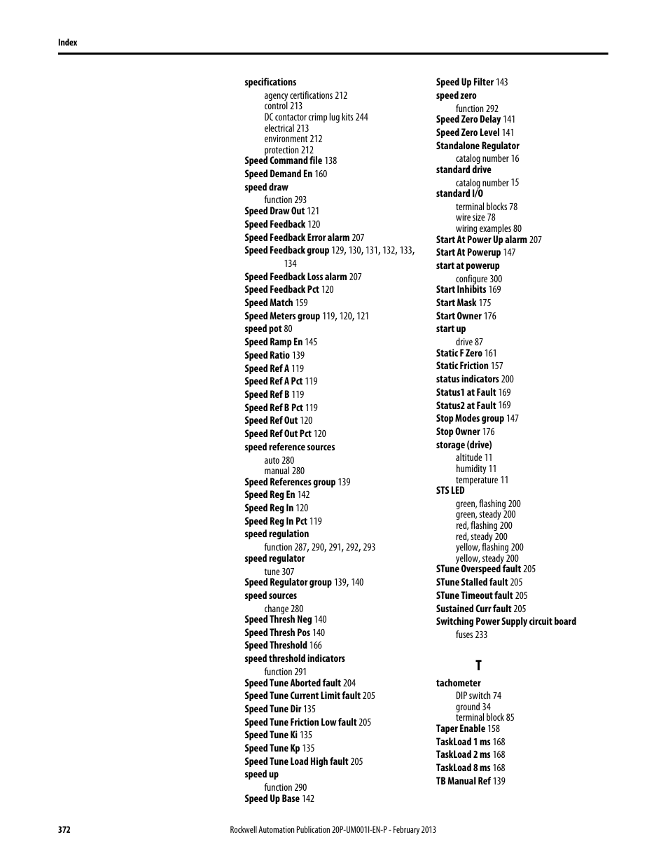 Rockwell Automation 20P PowerFlex Digital DC Drive User Manual | Page 372 / 376