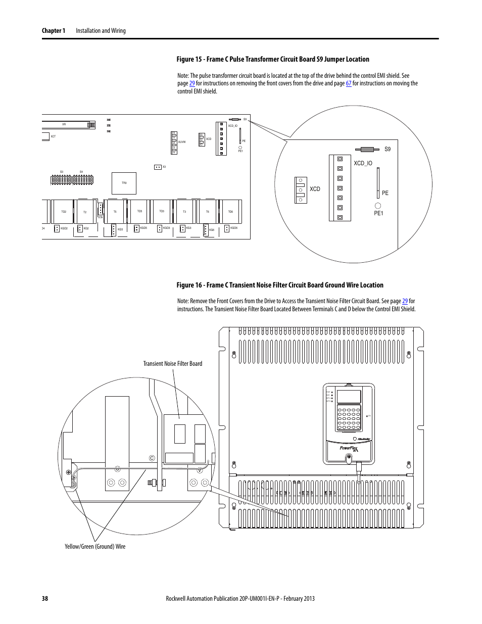 Figure 15, Figure 16 | Rockwell Automation 20P PowerFlex Digital DC Drive User Manual | Page 38 / 376