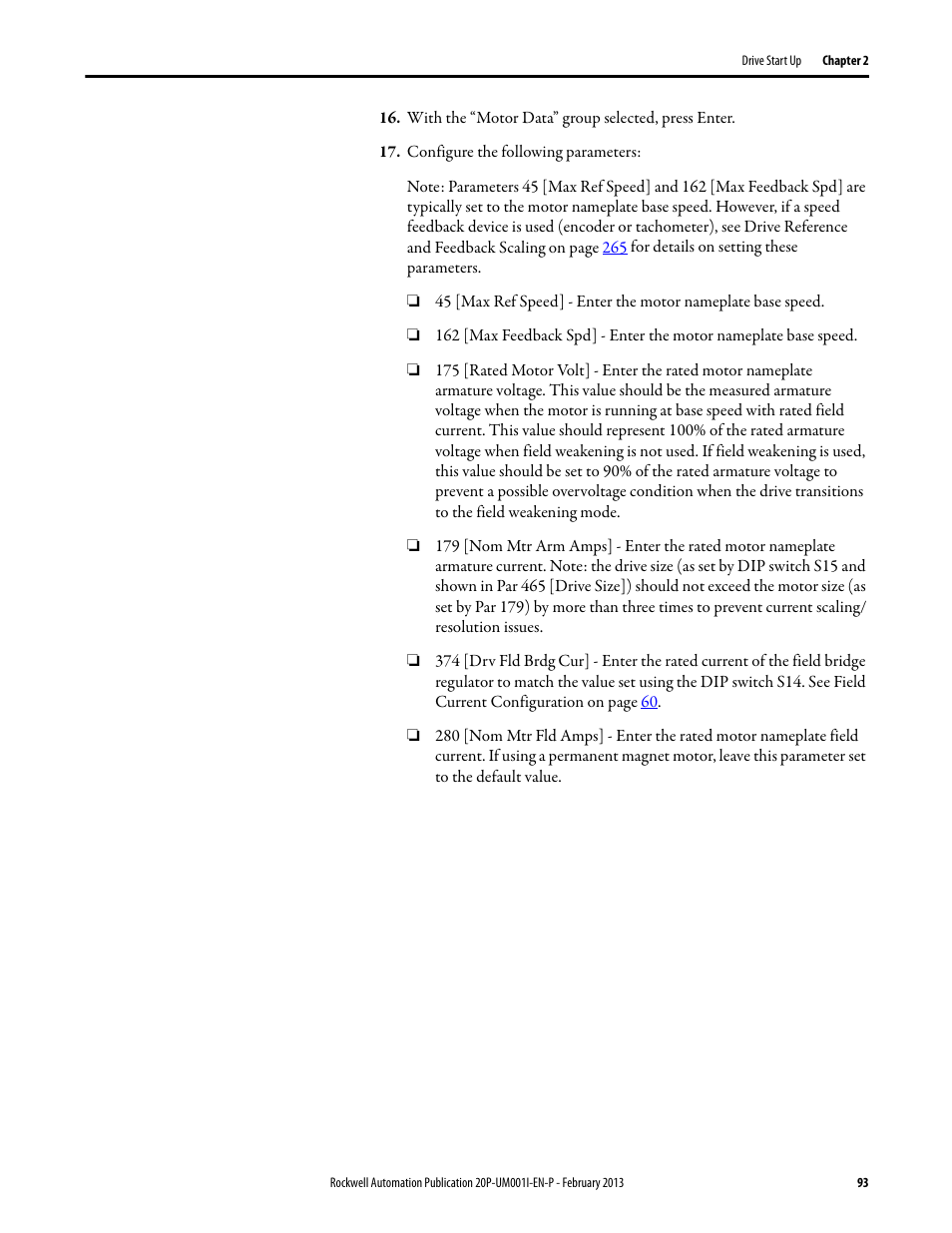 Rockwell Automation 20P PowerFlex Digital DC Drive User Manual | Page 93 / 376