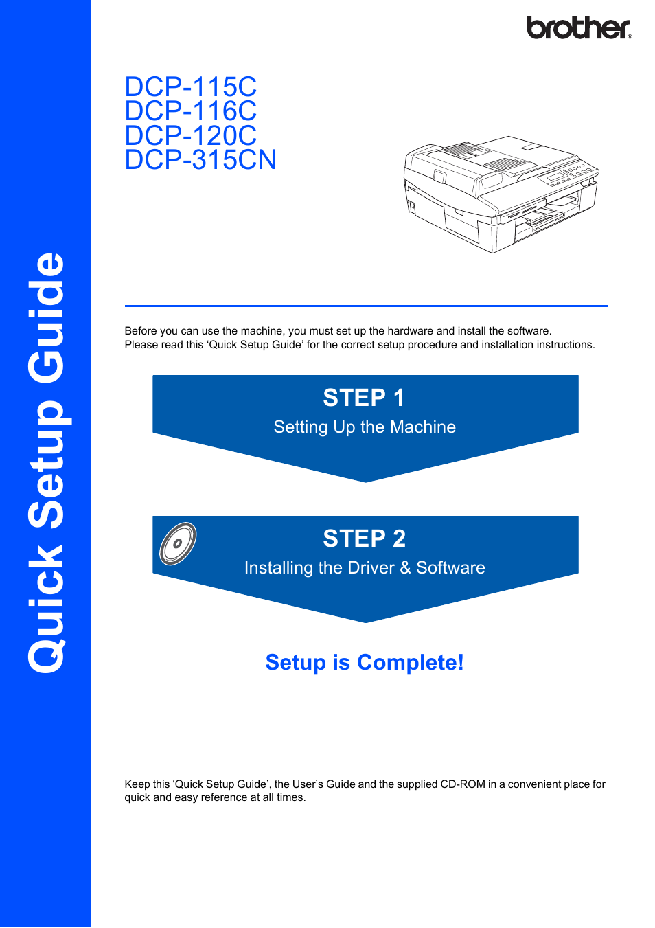 Brother DCP-120C User Manual | 33 pages