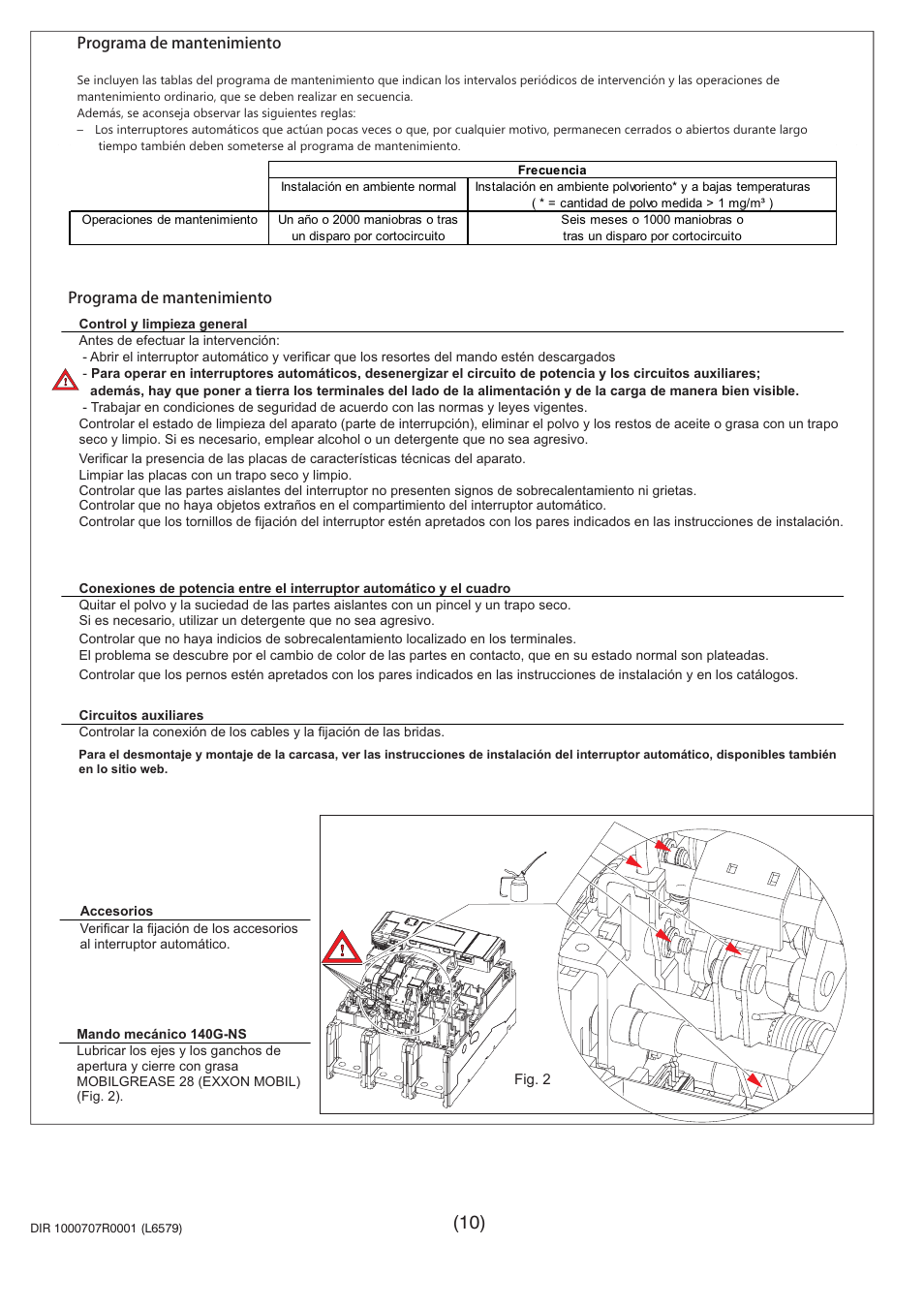 Rockwell Automation 140G-N_NS Servicing Instructions User Manual | Page 10 / 11