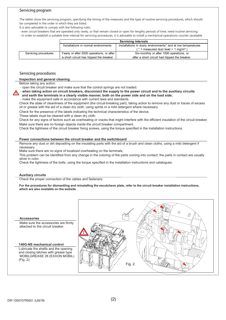 Rockwell Automation 140G-N_NS Servicing Instructions User Manual | Page 2 / 11