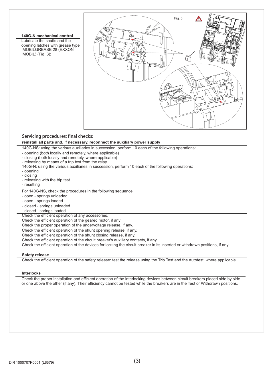 Rockwell Automation 140G-N_NS Servicing Instructions User Manual | Page 3 / 11