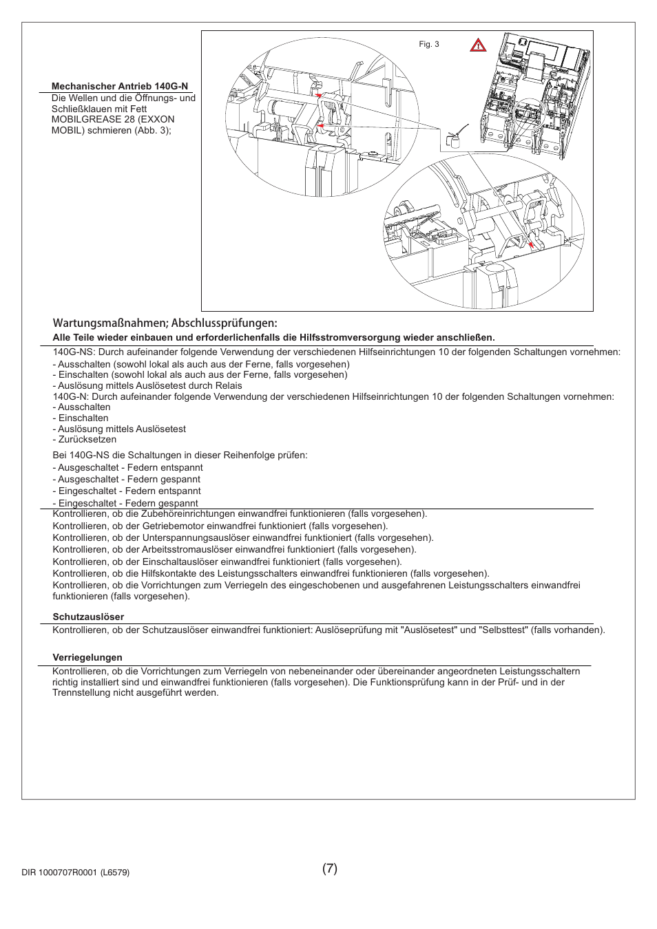 Rockwell Automation 140G-N_NS Servicing Instructions User Manual | Page 7 / 11