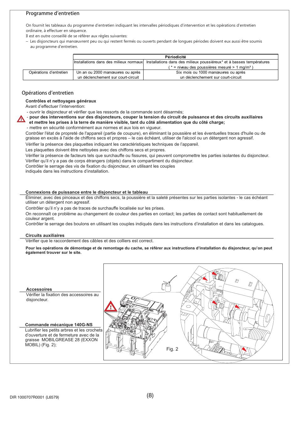 Rockwell Automation 140G-N_NS Servicing Instructions User Manual | Page 8 / 11