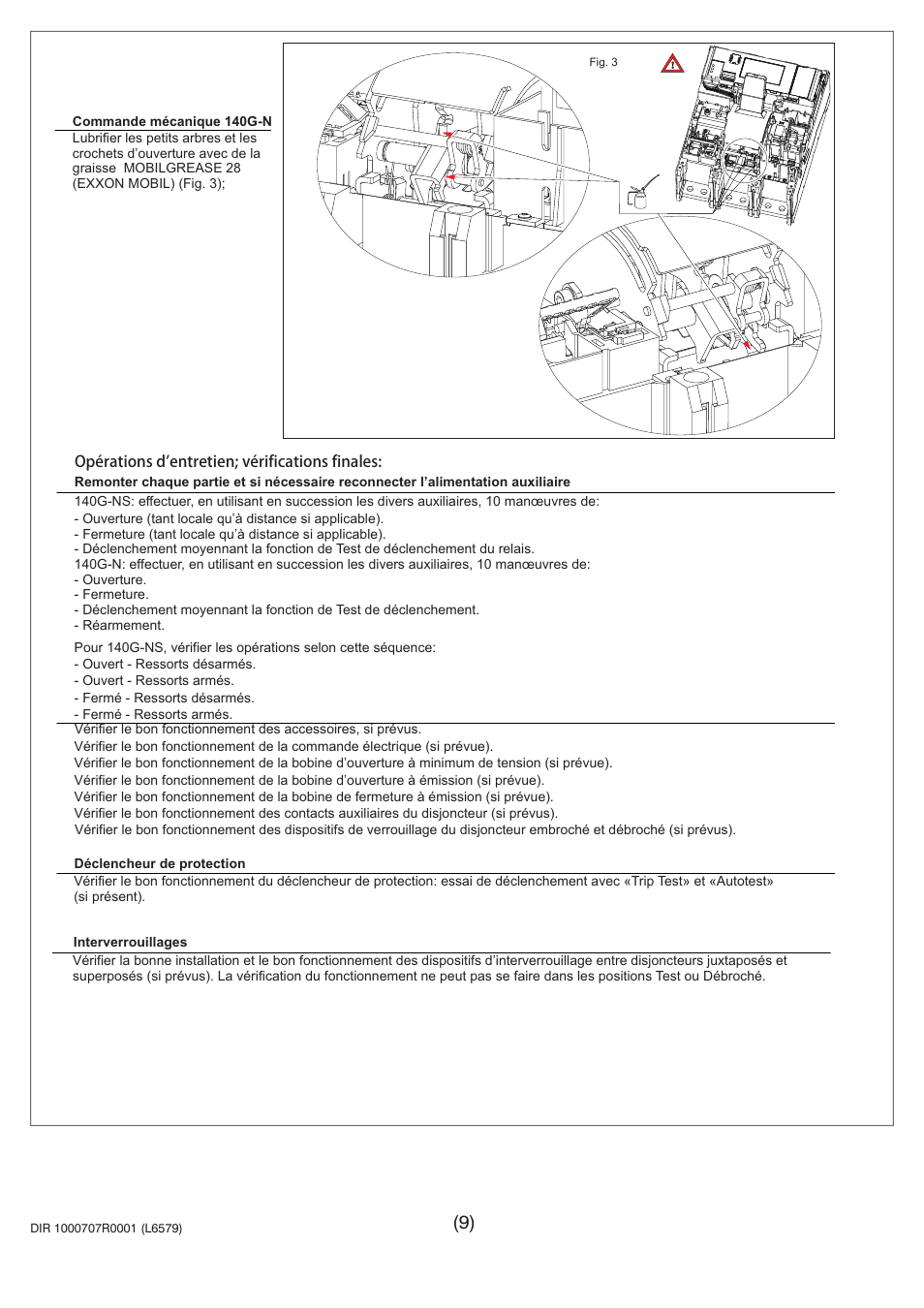 Rockwell Automation 140G-N_NS Servicing Instructions User Manual | Page 9 / 11