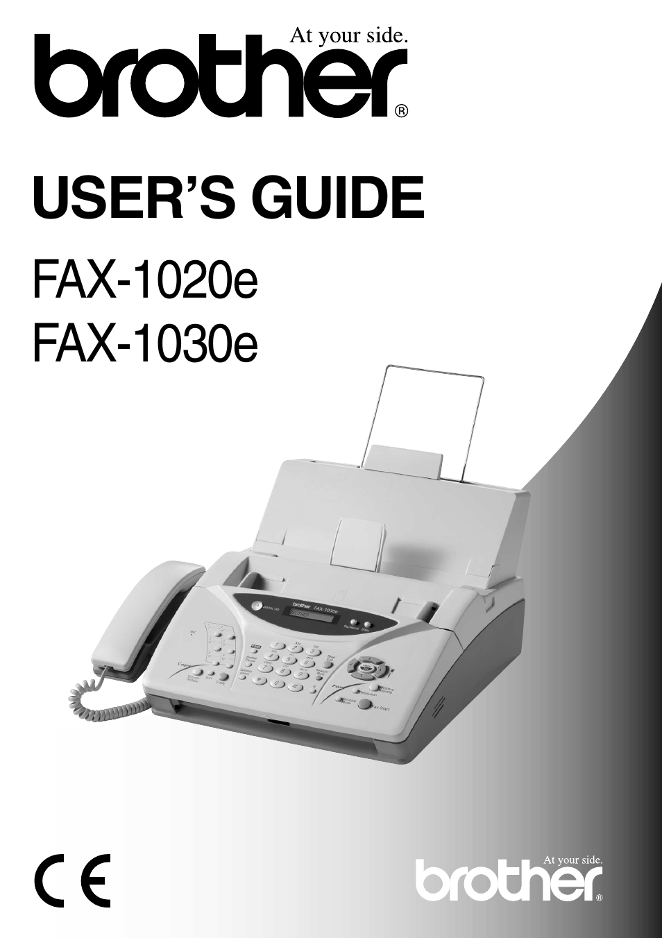 Brother 1030e User Manual | 108 pages