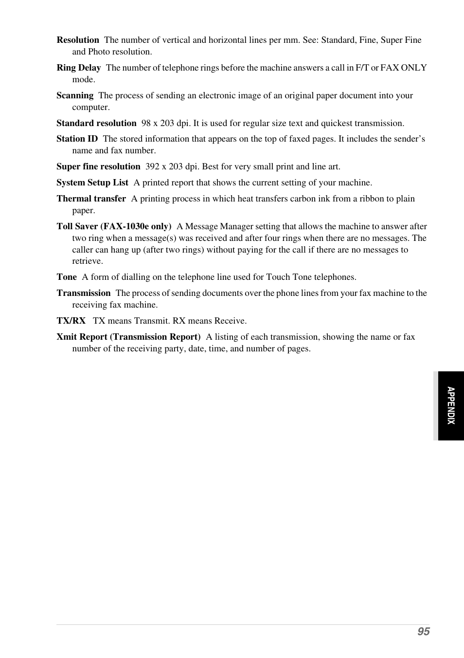 Brother 1030e User Manual | Page 101 / 108