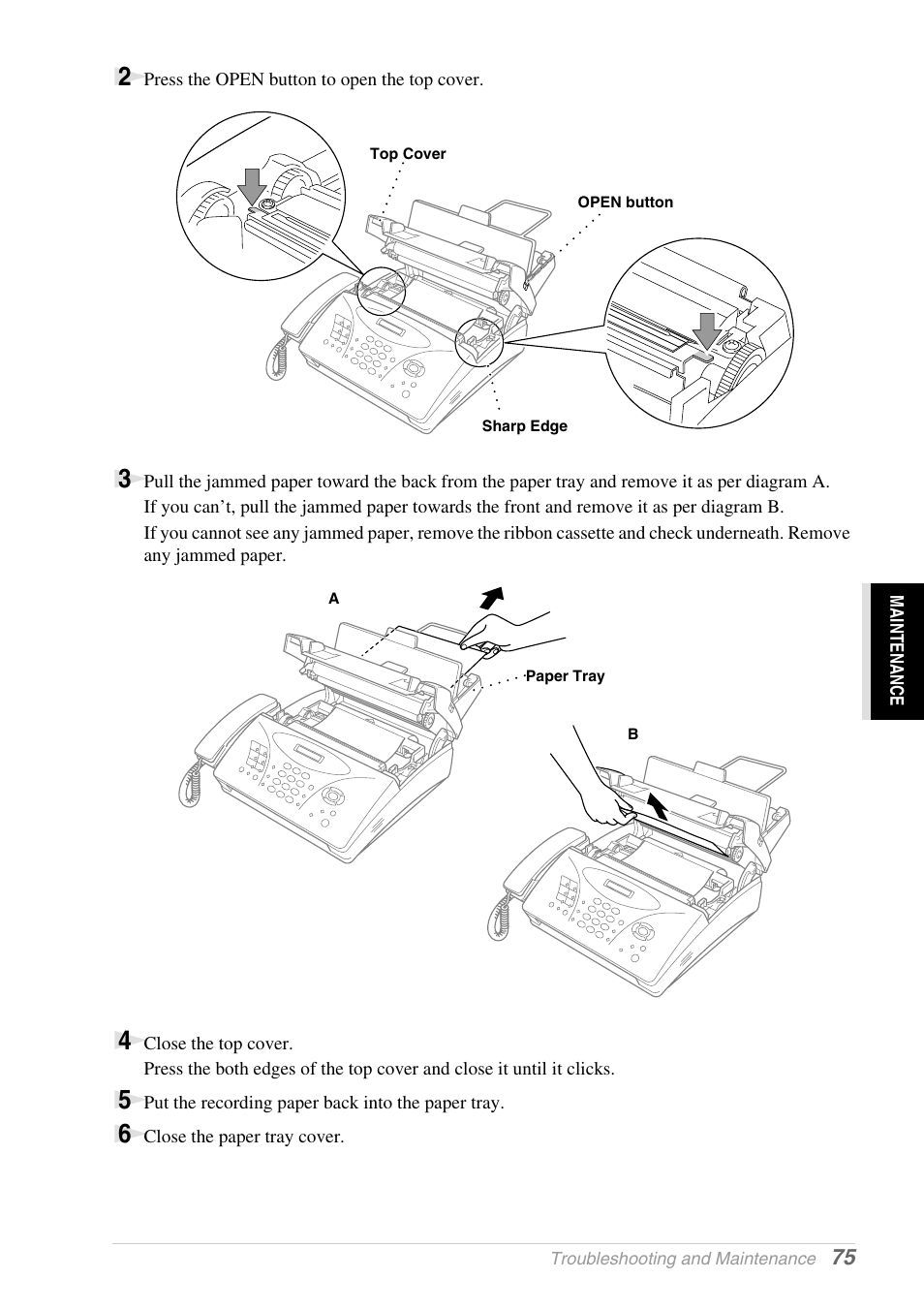 Brother 1030e User Manual | Page 81 / 108