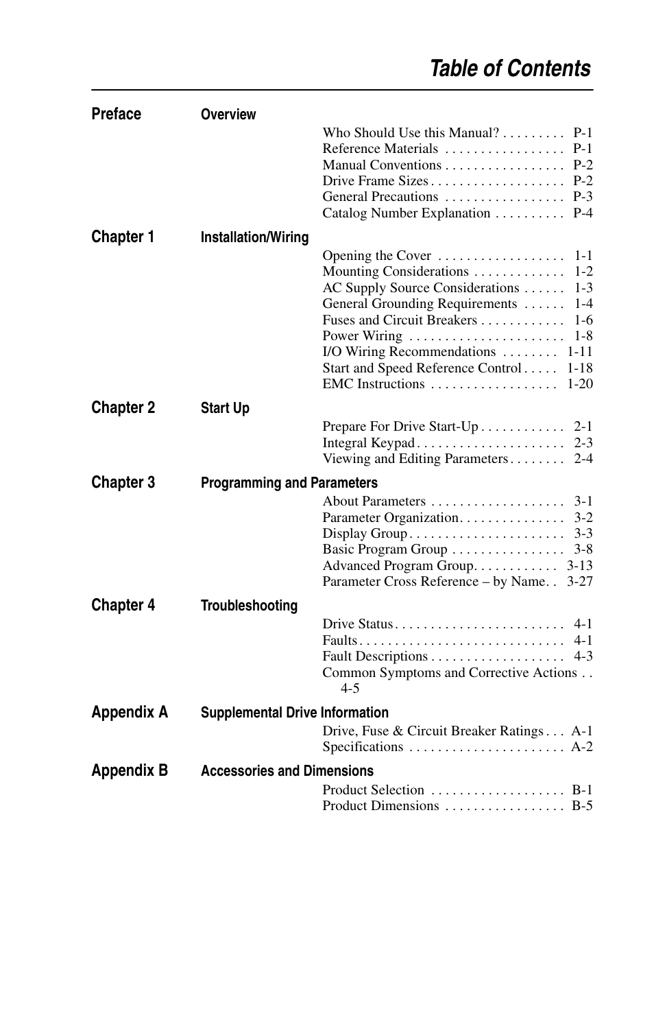 Rockwell Automation 22A PowerFlex 4 User Manual FRN 6.xx User Manual | Page 5 / 108