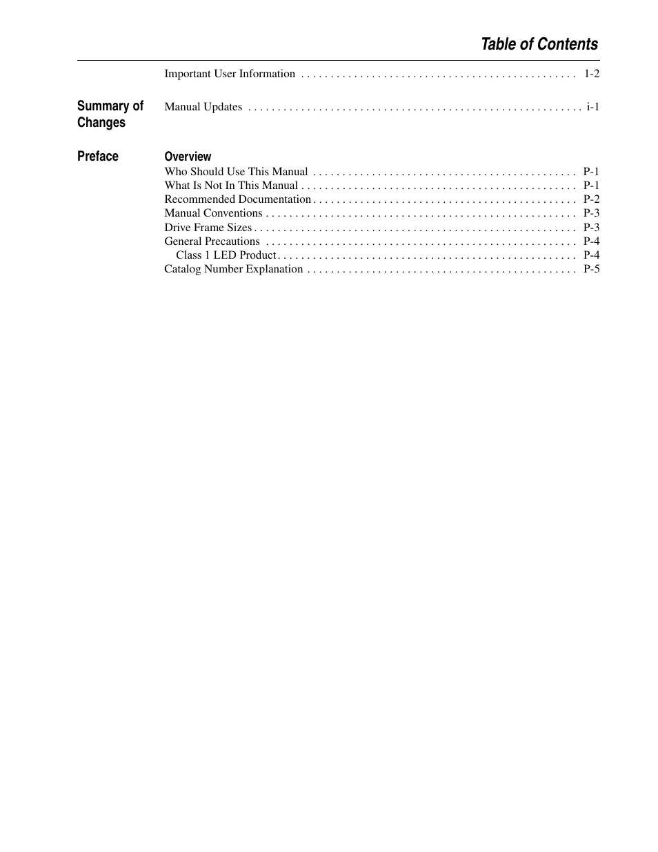 Rockwell Automation 20D PowerFlex 700S Drive Ph I Control, Frames 1...11 User Manual | Page 5 / 248