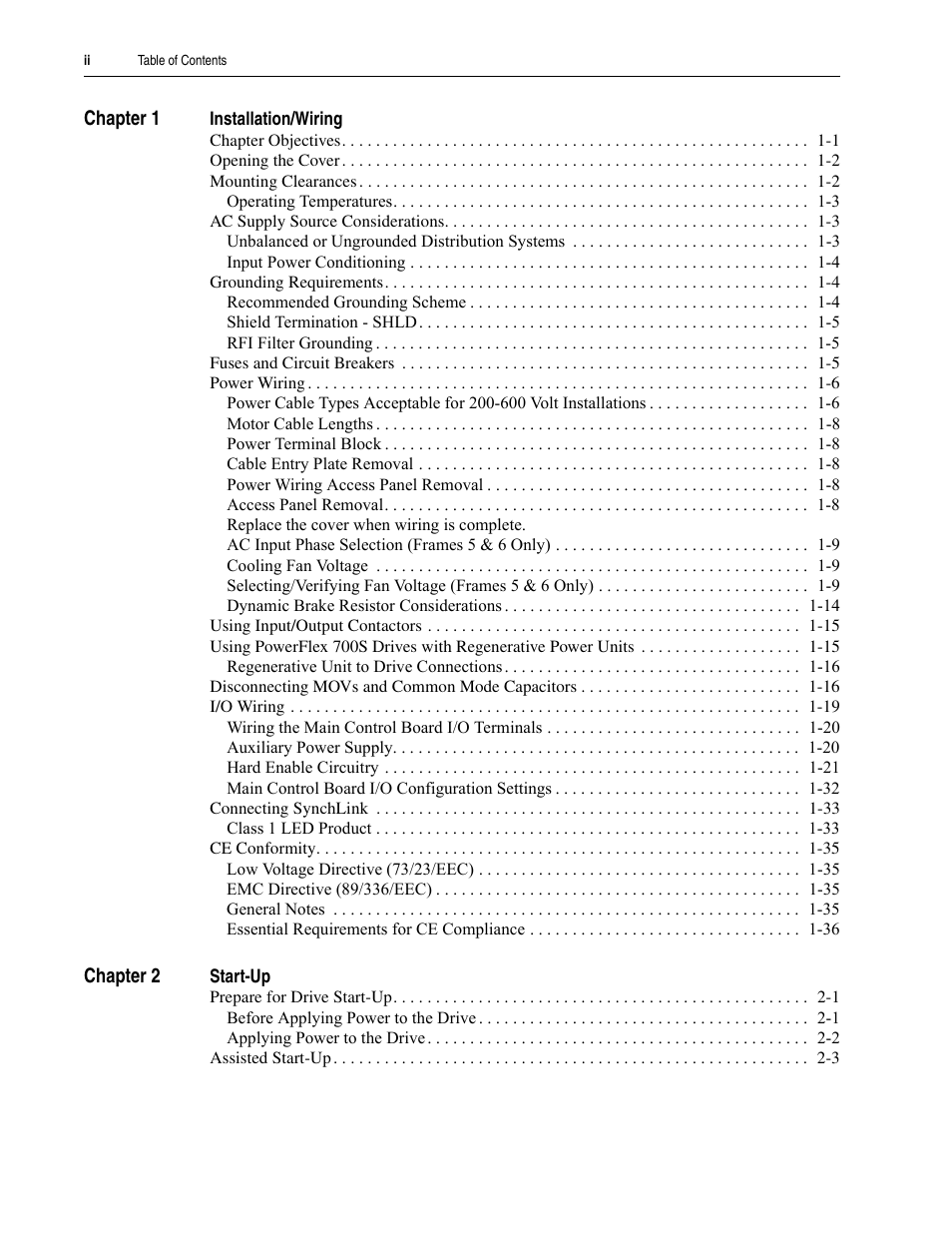 Rockwell Automation 20D PowerFlex 700S Drive Ph I Control, Frames 1...11 User Manual | Page 6 / 248