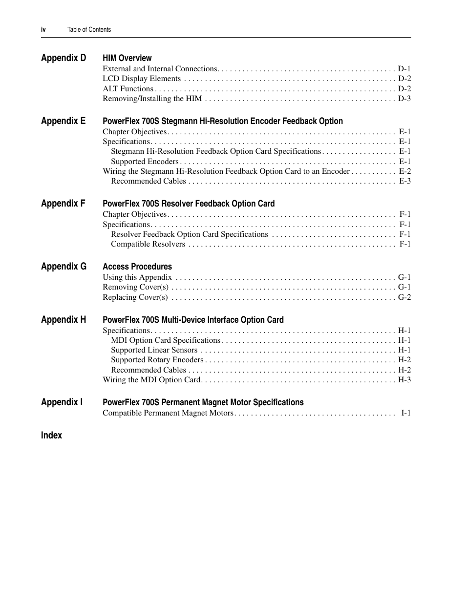 Rockwell Automation 20D PowerFlex 700S Drive Ph I Control, Frames 1...11 User Manual | Page 8 / 248