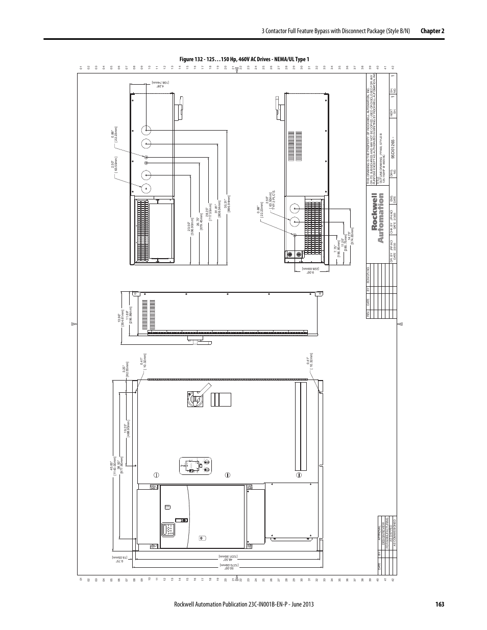 95d01265, Por t mod net a net b | Rockwell Automation 23C PowerFlex 400 AC Drive Packages for Fan & Pump Apps User Manual | Page 163 / 202