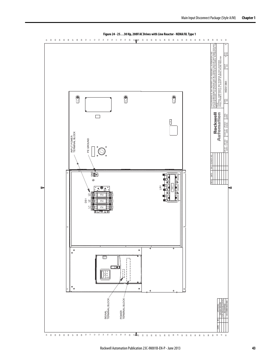 95d01368, Por t mod net a net b | Rockwell Automation 23C PowerFlex 400 AC Drive Packages for Fan & Pump Apps User Manual | Page 43 / 202