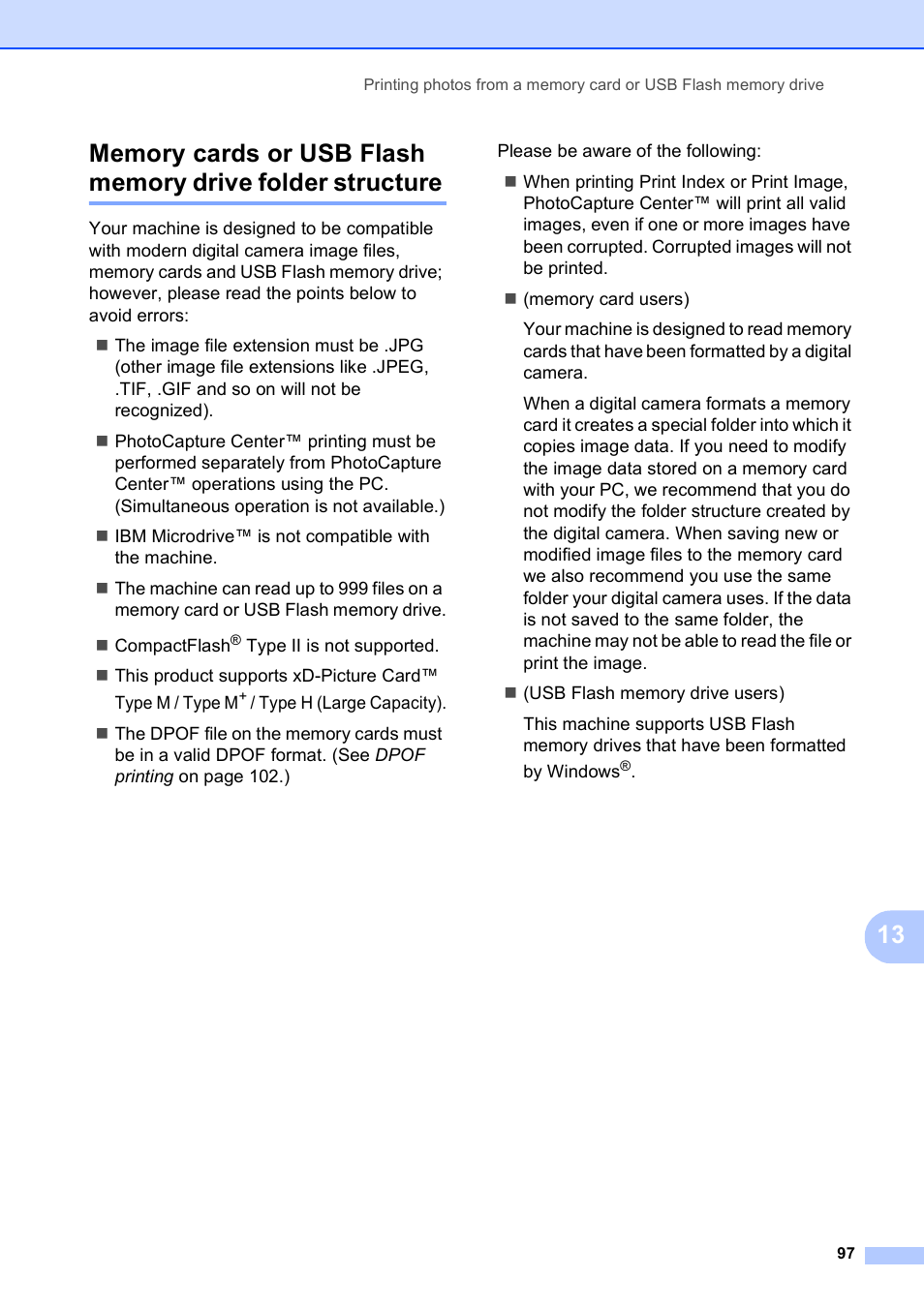 Brother MFC 990cw User Manual | Page 109 / 227