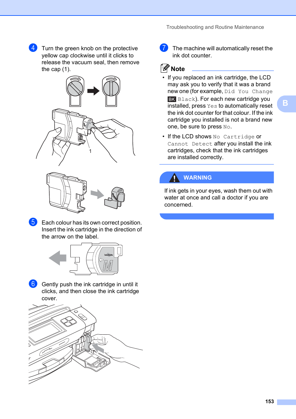 Brother MFC 990cw User Manual | Page 165 / 227