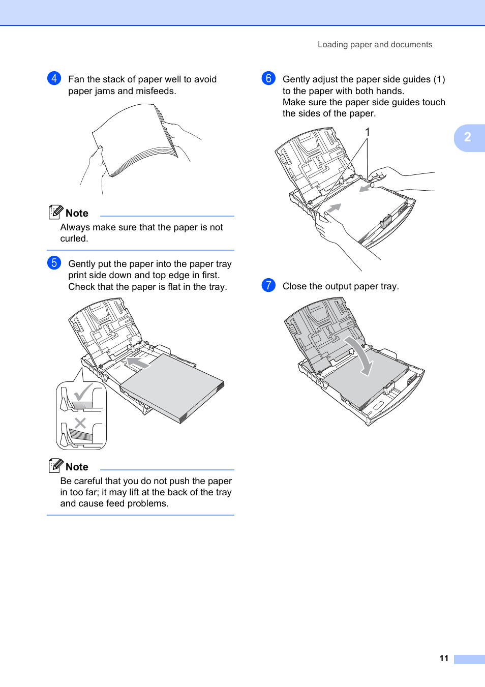 Brother MFC 990cw User Manual | Page 23 / 227