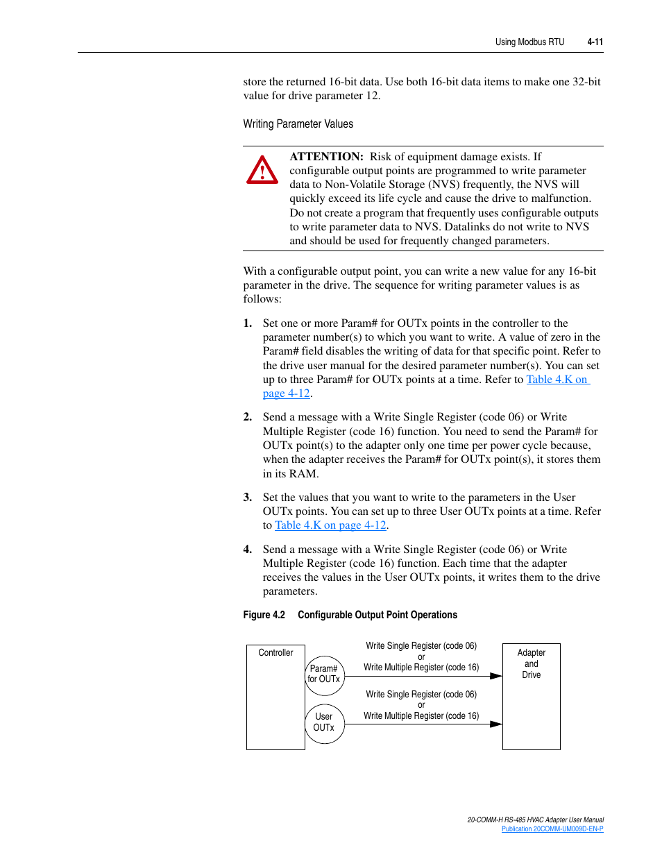 Rockwell Automation 20-COMM-H RS485 HVAC Adapter FRN 2.xxx User Manual | Page 43 / 100