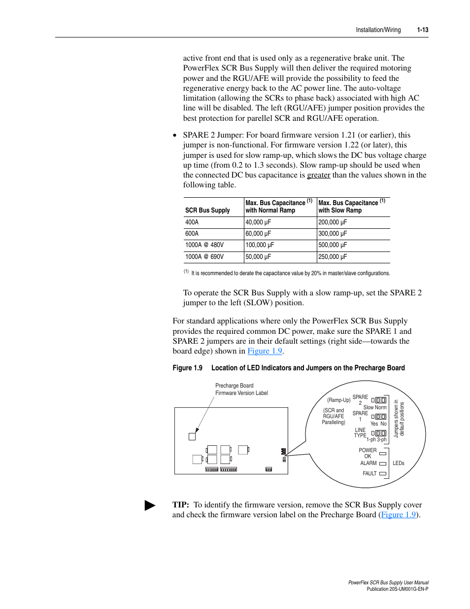 Rockwell Automation 20G PowerFlex SCR Bus Supply User Manual | Page 27 / 68