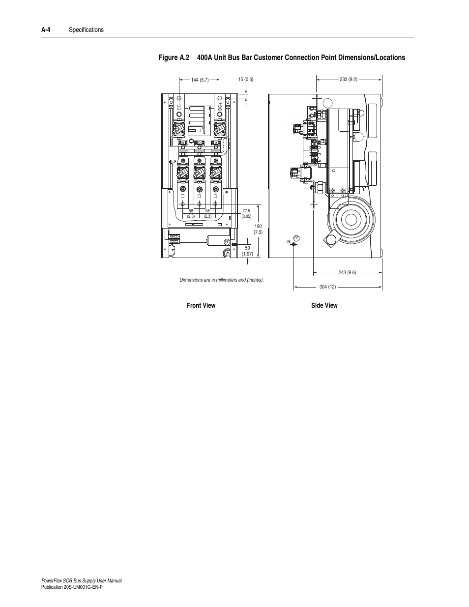 Rockwell Automation 20G PowerFlex SCR Bus Supply User Manual | Page 46 / 68