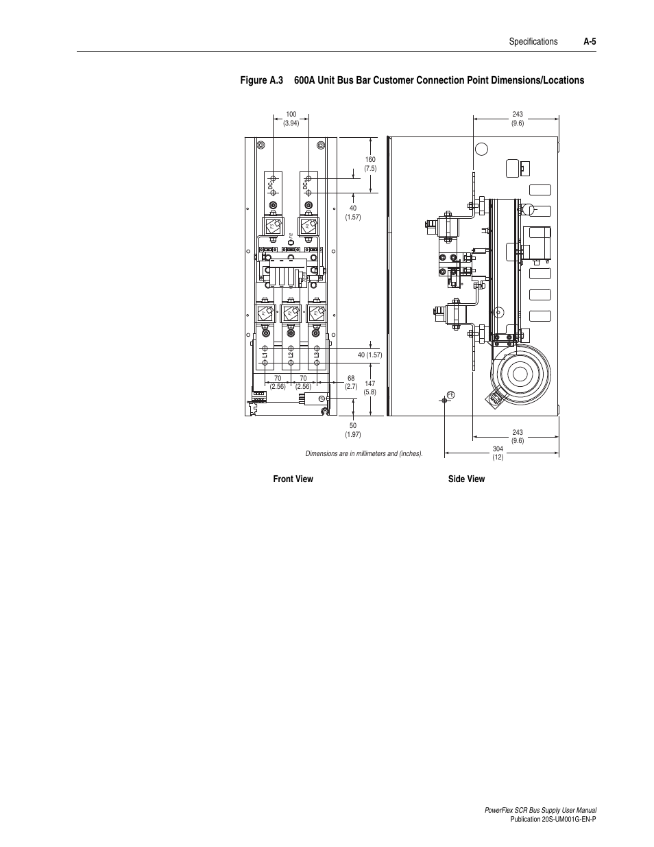 Rockwell Automation 20G PowerFlex SCR Bus Supply User Manual | Page 47 / 68