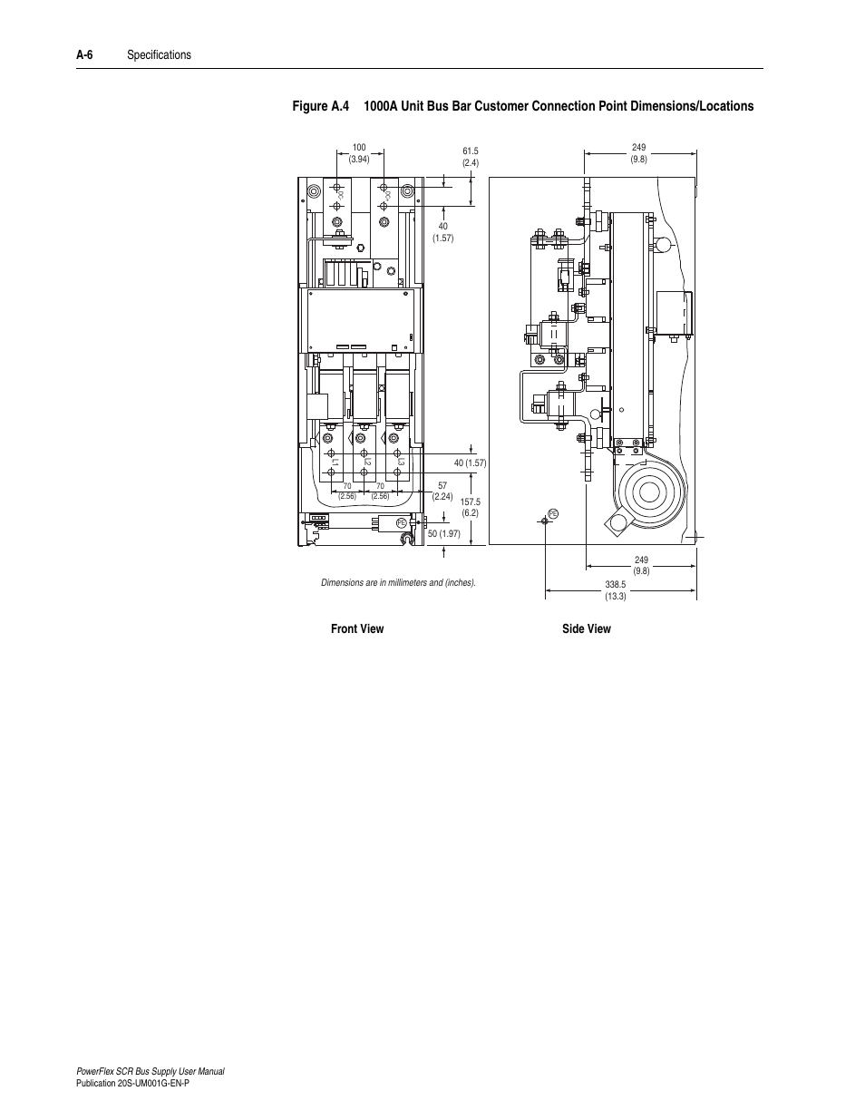 Figure a.4 | Rockwell Automation 20G PowerFlex SCR Bus Supply User Manual | Page 48 / 68