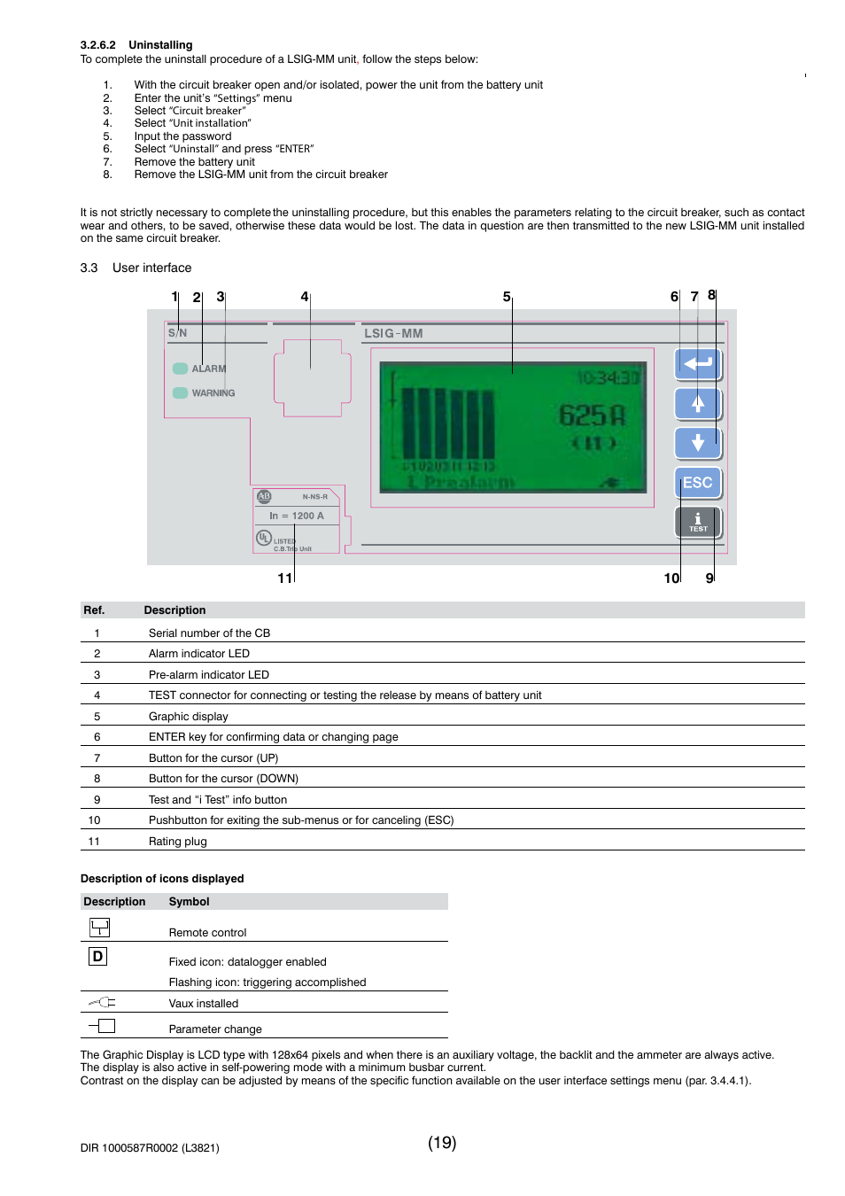 Rockwell Automation 140G-NTK-E12 LSIG and LSIG-MM Release User Manual | Page 19 / 41