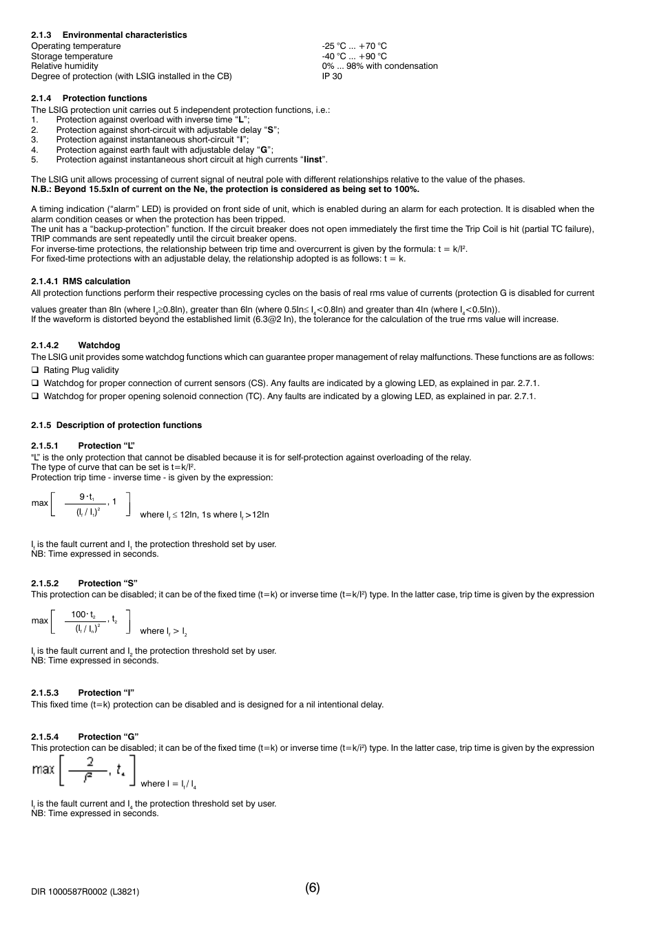 Rockwell Automation 140G-NTK-E12 LSIG and LSIG-MM Release User Manual | Page 6 / 41