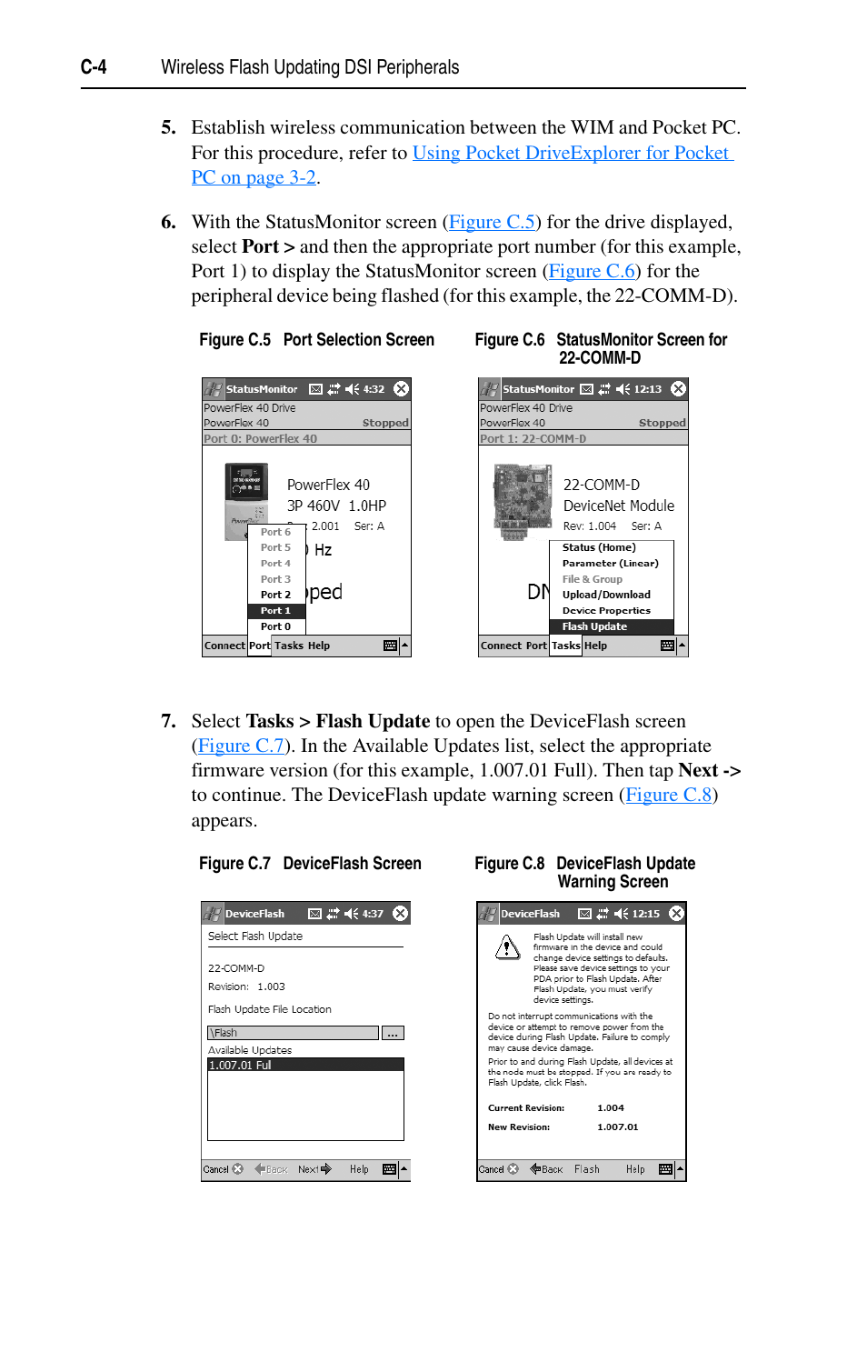 Rockwell Automation 22-WIM-N1 DSI Wireless Interface Module User Manual | Page 62 / 100
