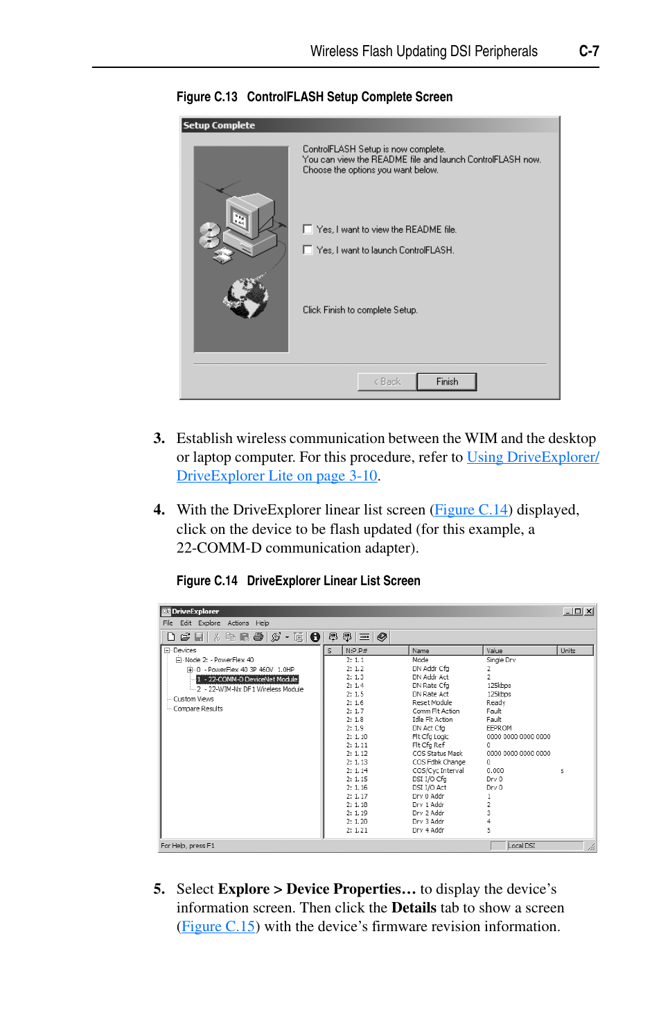 Rockwell Automation 22-WIM-N1 DSI Wireless Interface Module User Manual | Page 65 / 100