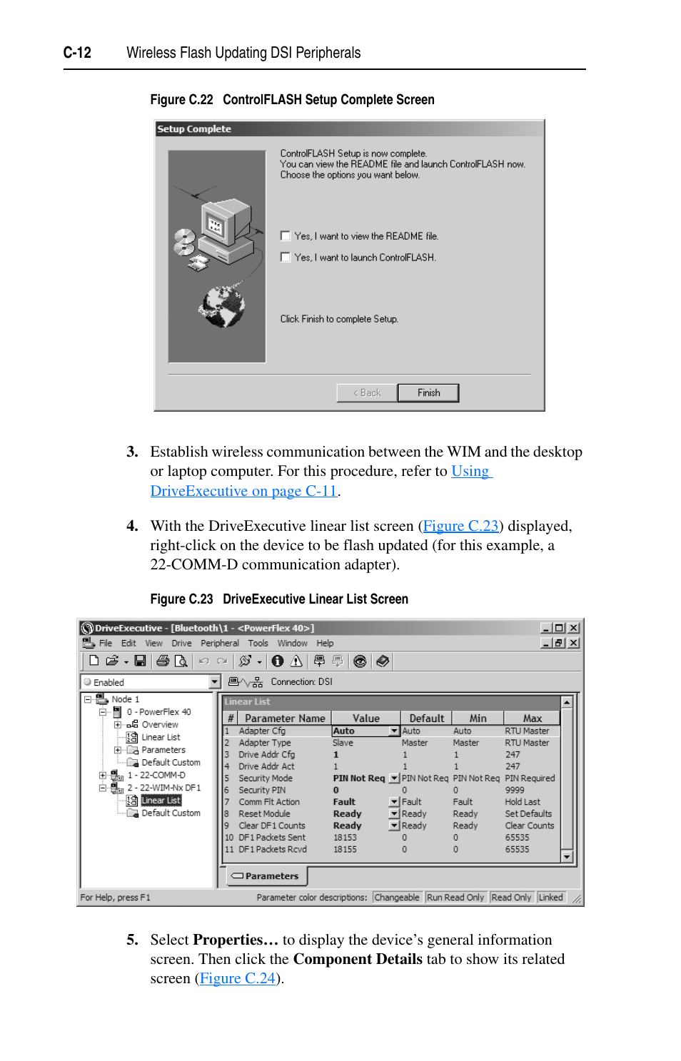 Rockwell Automation 22-WIM-N1 DSI Wireless Interface Module User Manual | Page 70 / 100